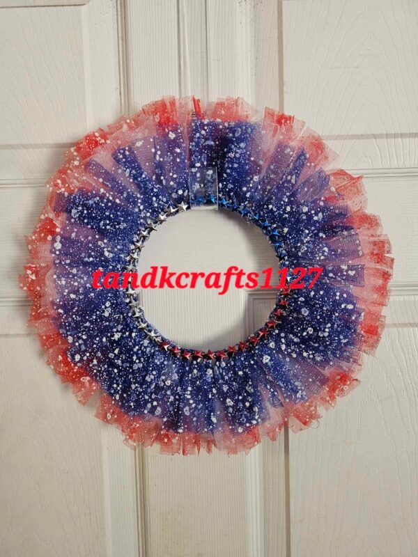 Red White & Blue Wreath