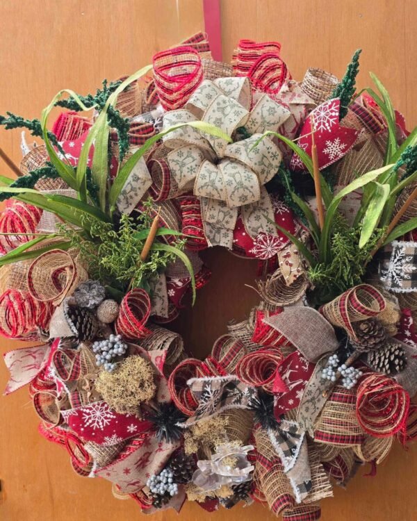 Woodsy Christmas Wreath