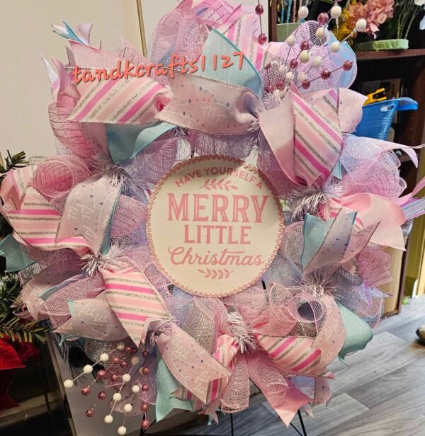 Merry Little Christmas Wreath